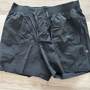 Lululemon Men’s Black License to Train Shorts
